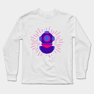 Robot Devise Long Sleeve T-Shirt